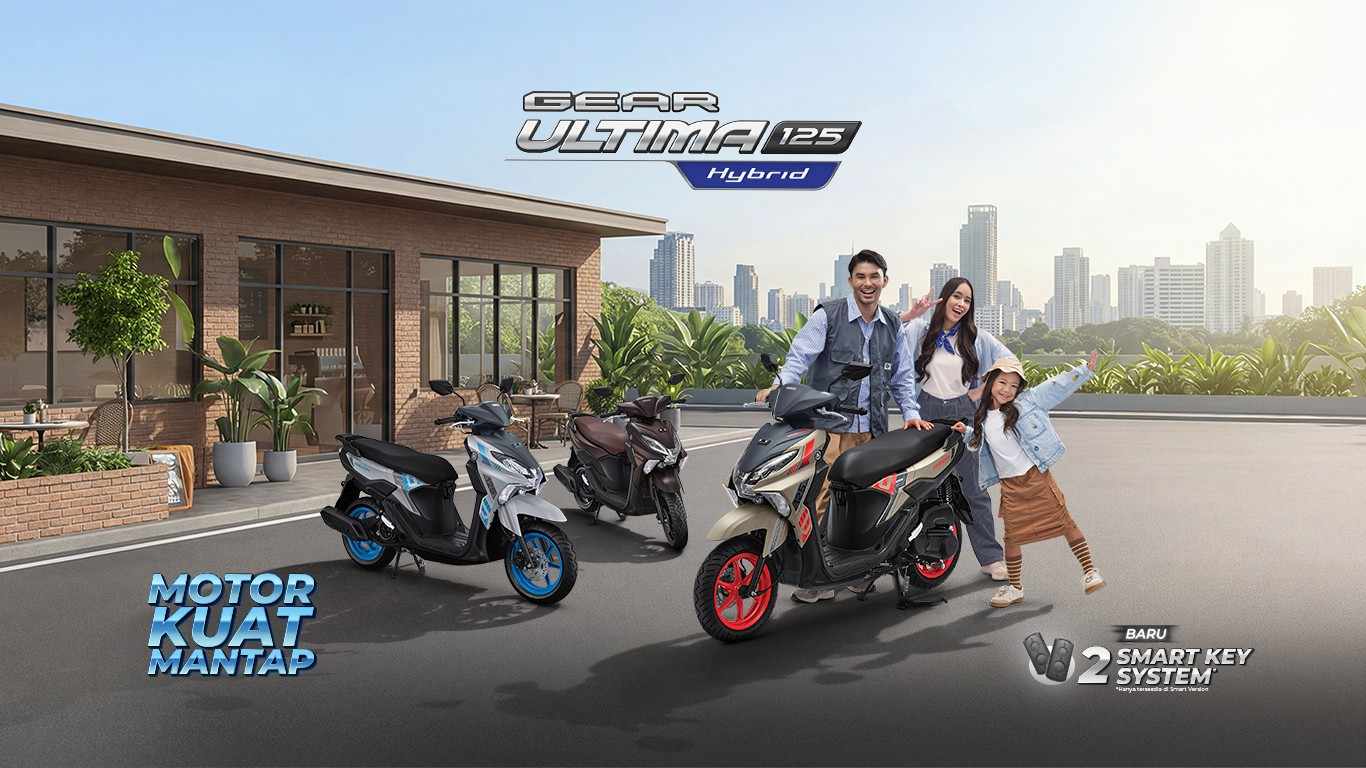 Alasan Yamaha GEAR ULTIMA Jadi Skutik Andalan Keluarga Modern