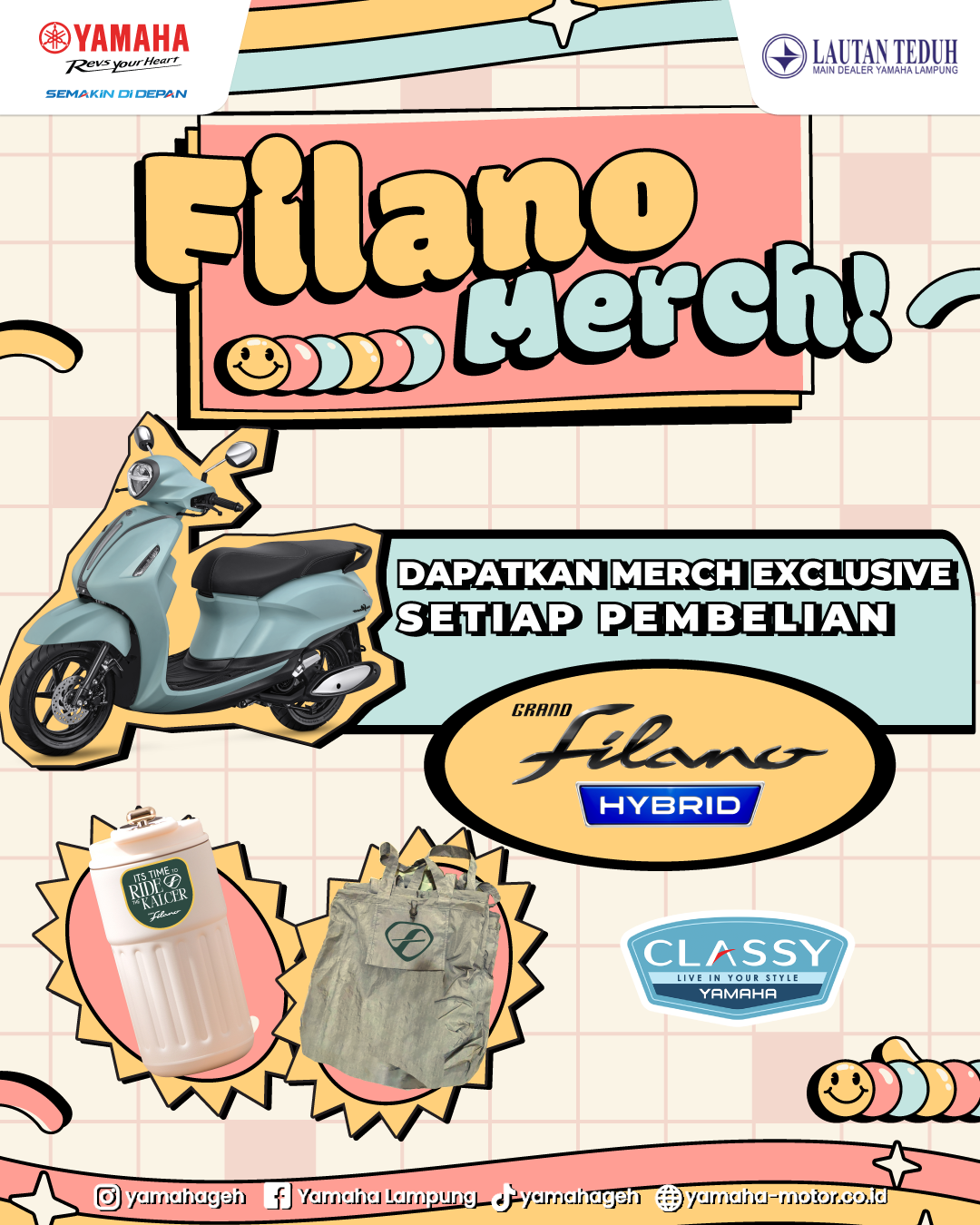Beli Grand Filano Hybrid, Gratis Merchandise Eksklusif!