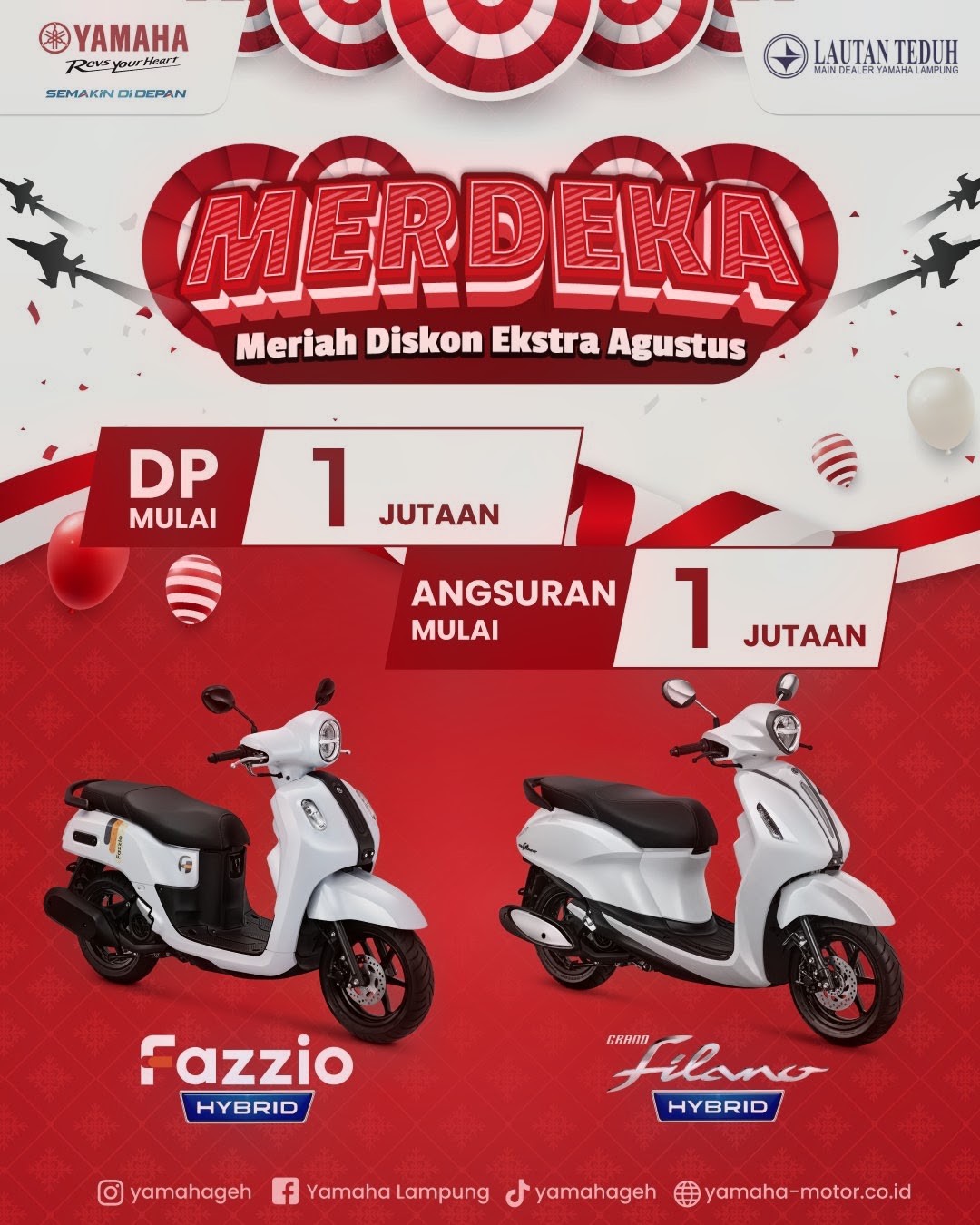 Promo Motor Yamaha Lampung Terbaru, Cek Penawaran Menariknya 